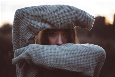 Woman in Jumper