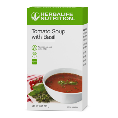 Herbalife Tomato Soup with Basil